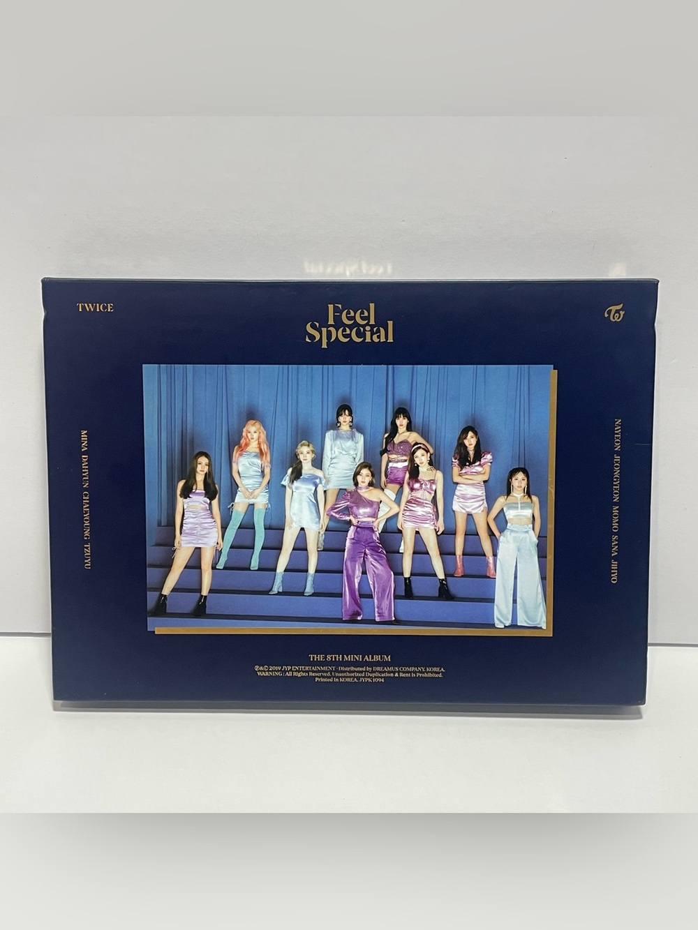 Twice Feel Special K-pop Album - Navy Blue and Light Blue